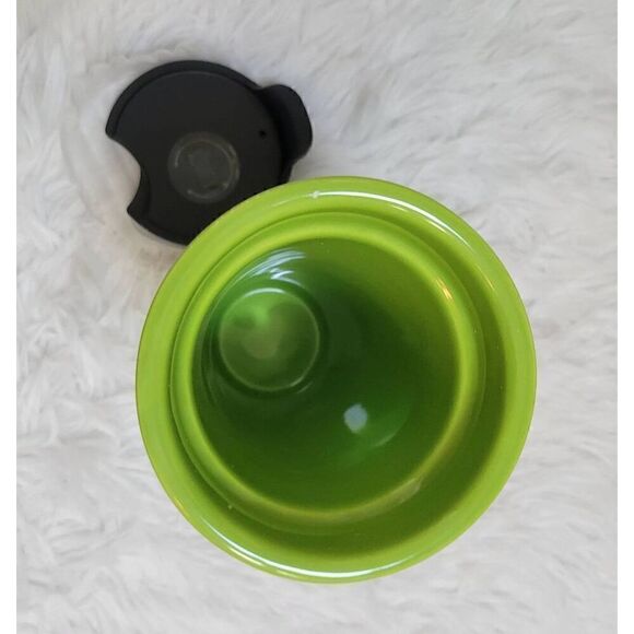 Rae Dunn Ceramic Travel Mug "SWAMP SANGRIA" New - Picture 5 of 8